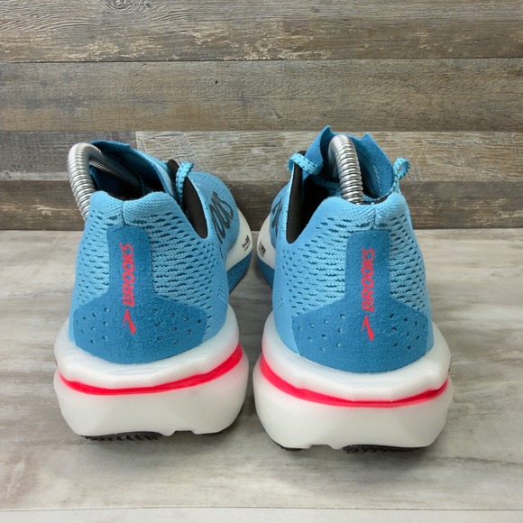 Brooks Hyperion Running Shoes Women 9.5 Blue Pink DNA FLASH 1204211B441 - Picture 8 of 9